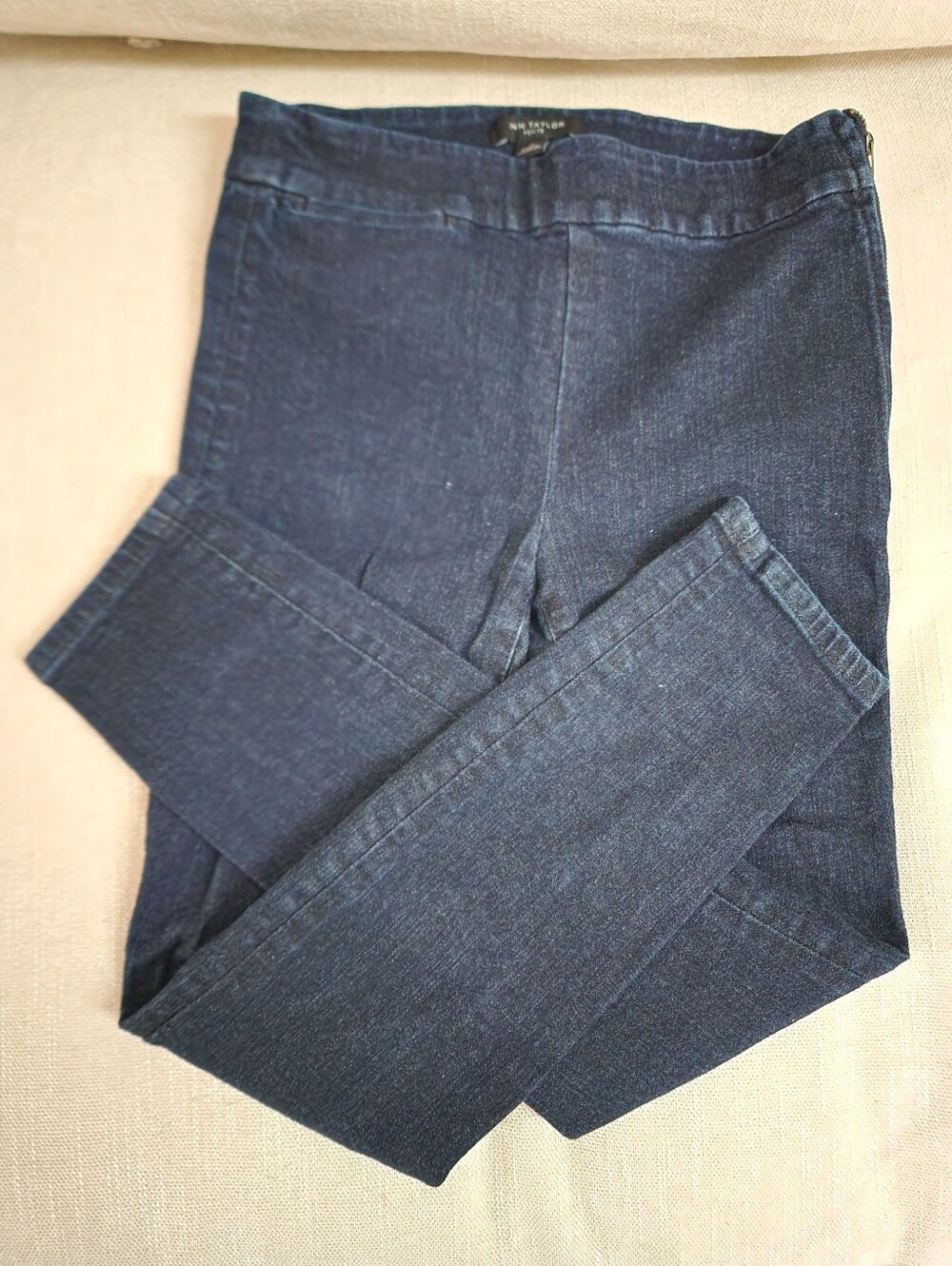 Ann Taylor Dark Indigo Women's Slim Jeans - 2Petite